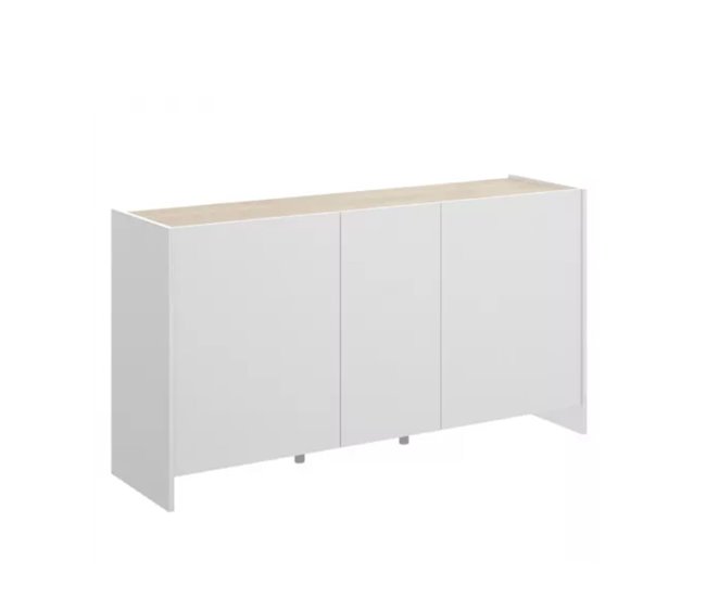 Aparador Kloe con  puertas Blanco