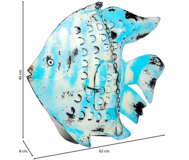 Figura Decorativa Azul