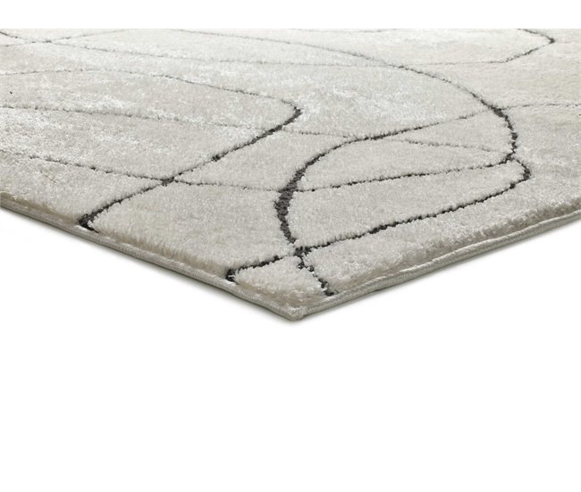 ATTICGO Alfombra con relieve Blanche 80x150 Blanco