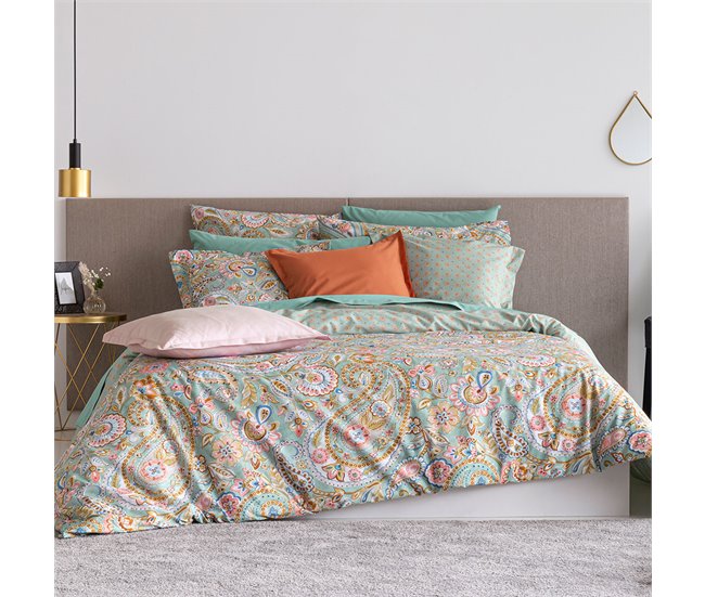 Funda nórdica reversible de algodón ARGUN 