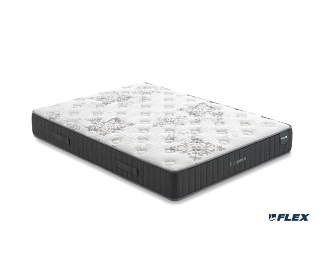 Pack ELEGANCE BED Muelles Ensacados Gris FLEX 