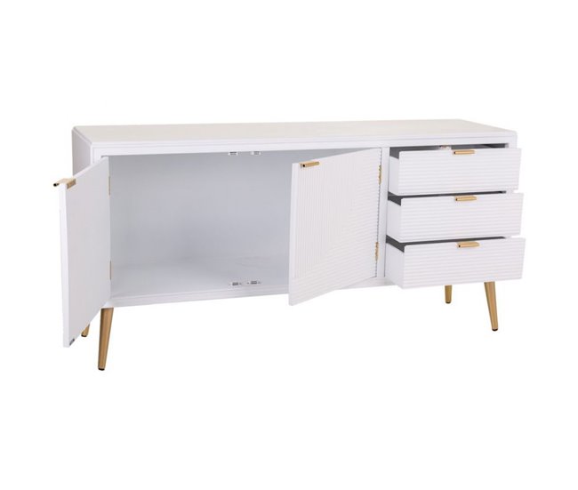 Aparador de madera Blanco