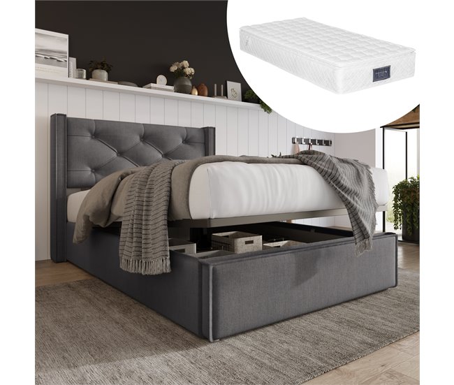 Canapés abatibles Gris