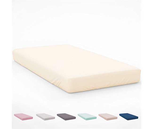 ICEHOME - Sábana bajera ajustable - Microfibra Poliéster 
