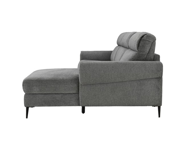 Chaise longue con cama ELIA Gris