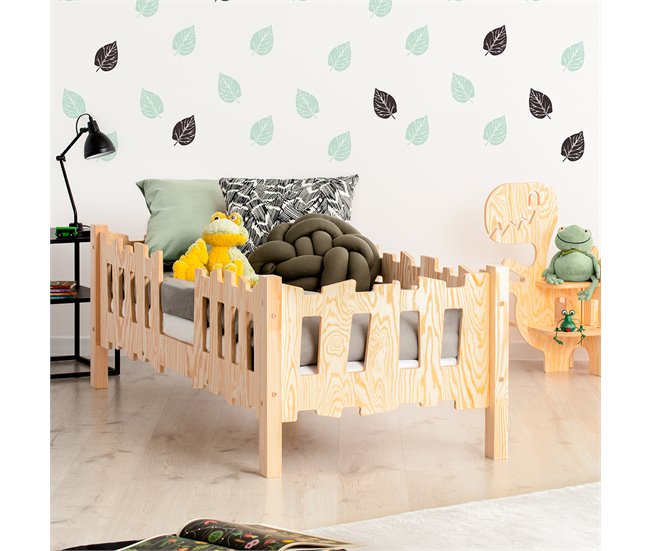 Cama con somier Elsa Madera