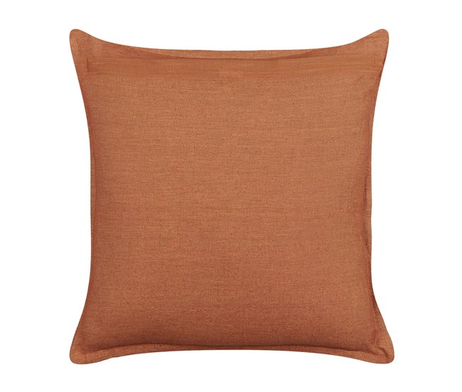 Beliani Cojín decorativo SAGINA 45x45 Naranja