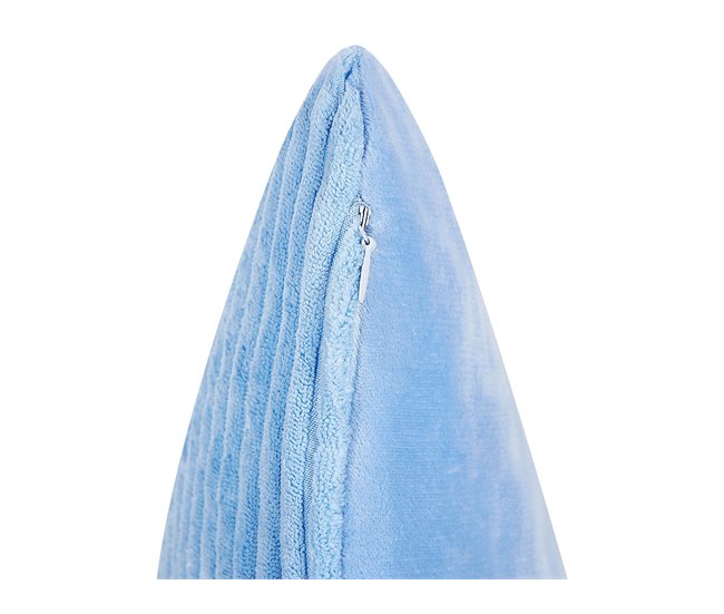Beliani Cojín decorativo MILLET 43x43 Azul