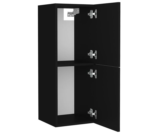 Armario de baño madera contrachapada 30 Blanco