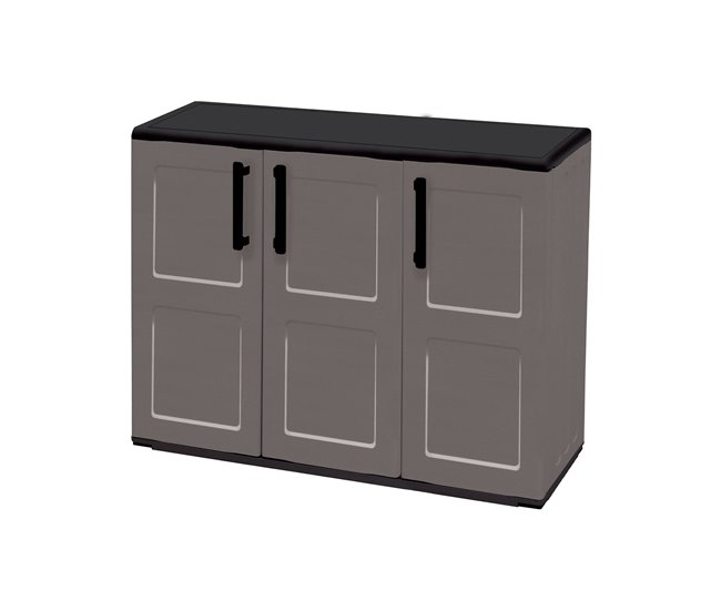 Armario exterior en PVC Gris