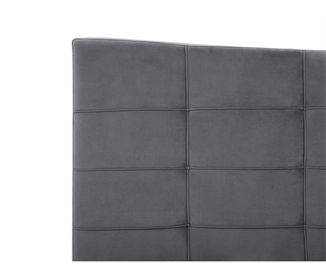 Beliani Cama con somier Poliéster LANNION 203x223 Beige