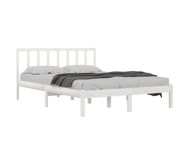 Estructura de cama 160x200 Blanco