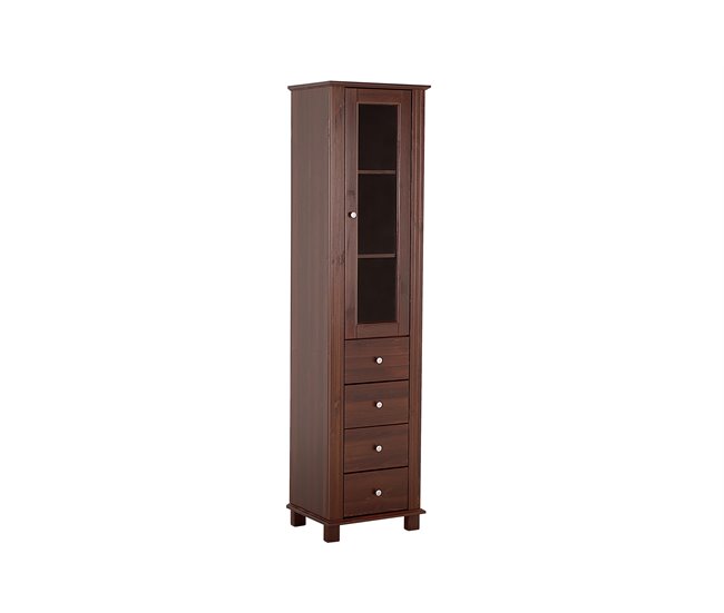 ARMARIO ALTO RETRO 45 Marron