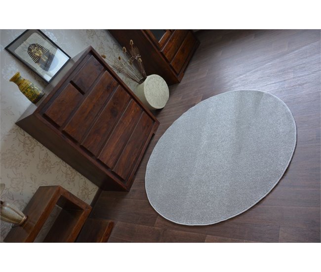 Alfombra ETON círculo 170x170 Gris