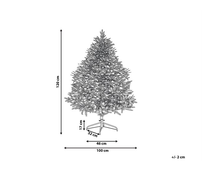 Beliani Árbol de Navidad FARNHAM 