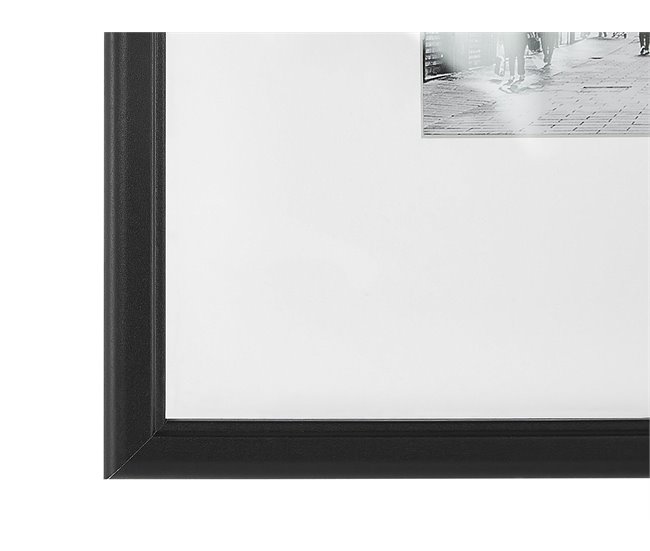 Beliani Marco de la foto ZINARE Negro