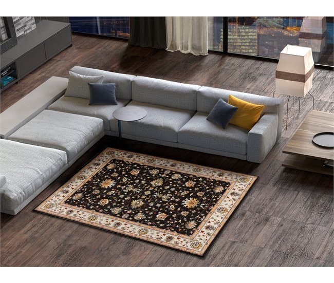 Alfombra vintage CLASSIC - ATTICGO 140x200 Antracita