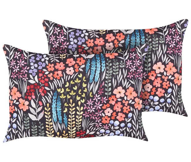 Beliani Cojín de jardín CASTELARO 60x40 Multicolor