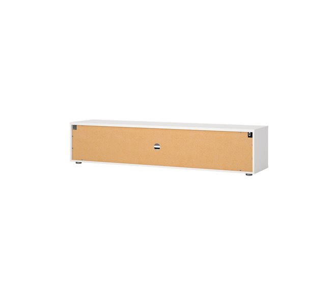 Mueble TV 177cm blanco MOKARIS Blanco