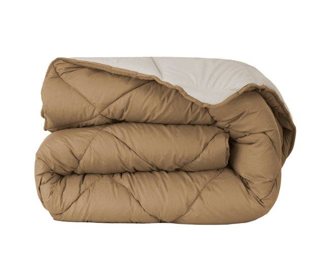 Edredón Dreamura Iro Azul Petróleo Beige