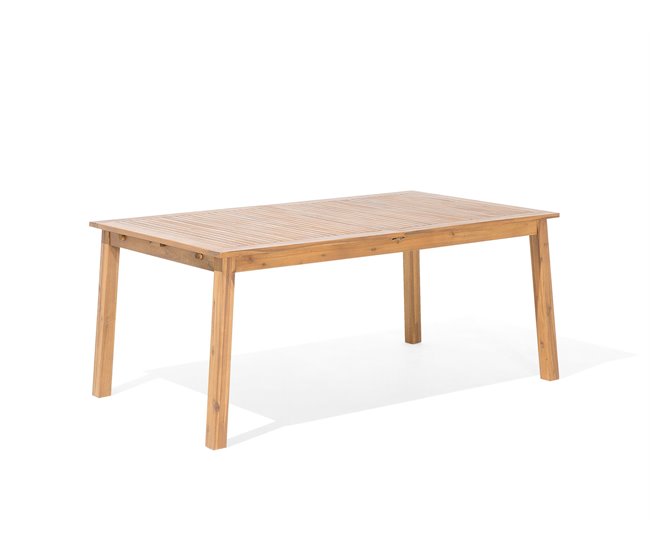 Beliani Conjunto de comedor CESANA Marron