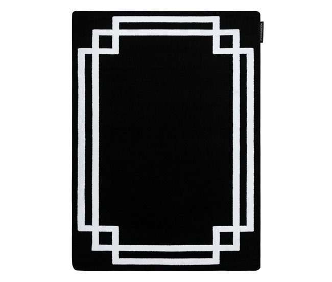 Alfombra HAMPTON Lux 80x150 Negro