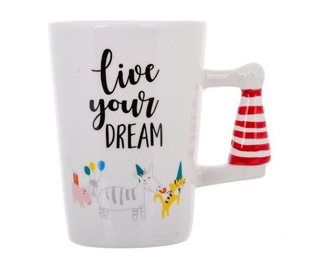 Taza de desayuno Multicolor