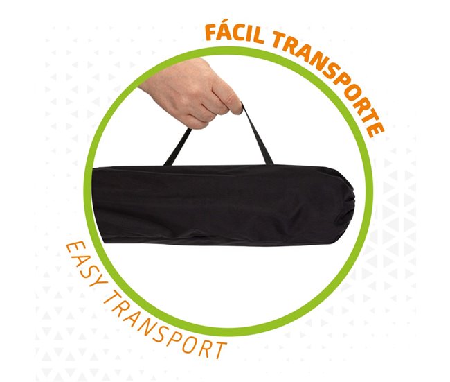 Mesa plegable aluminio para camping Aktive Camping Gris