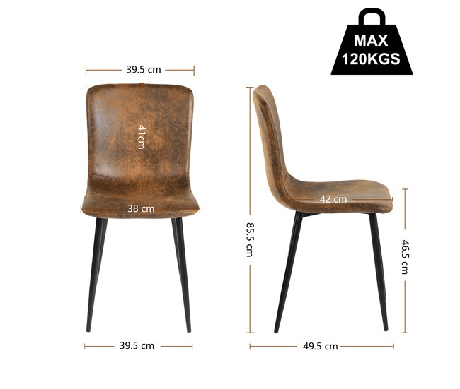 Conjunto mesa redonda mármol Negro