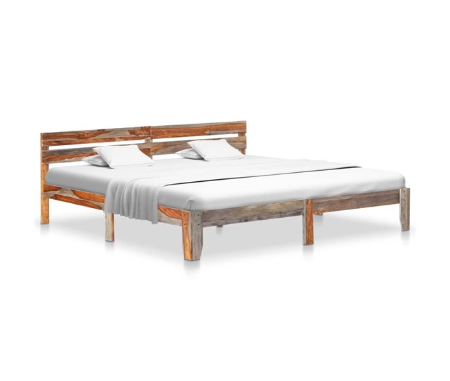 Estructura de cama Gris