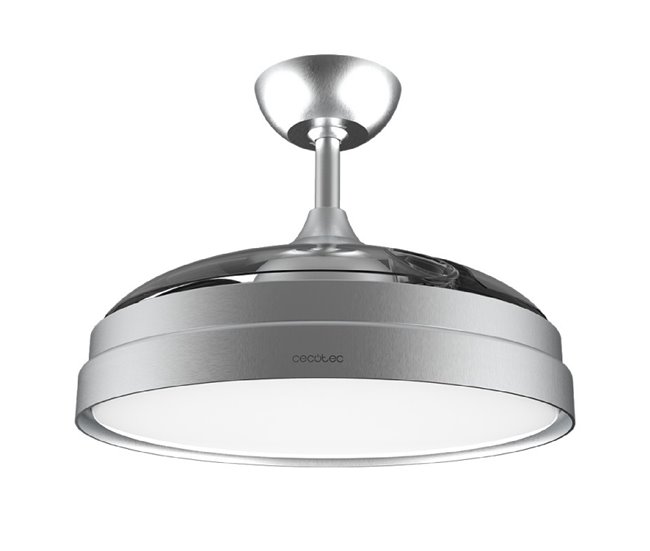 Cecotec Ventilador de techo EnergySilence Aero 4280 Invisible Ste Inox
