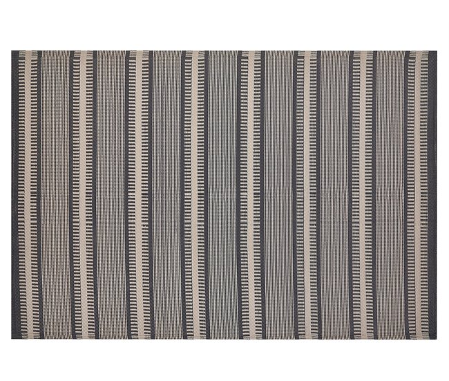 Beliani Alfombra de exterior MANSA 160x230 Negro