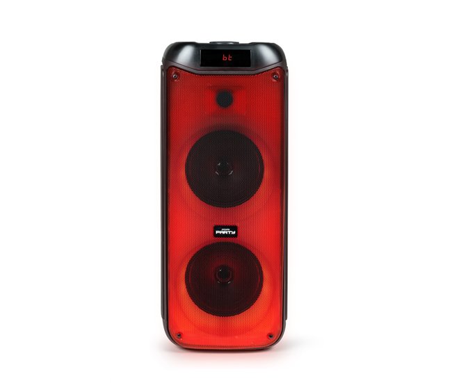 Altavoz inalambrico luminoso Bluetooth Bigben Negro