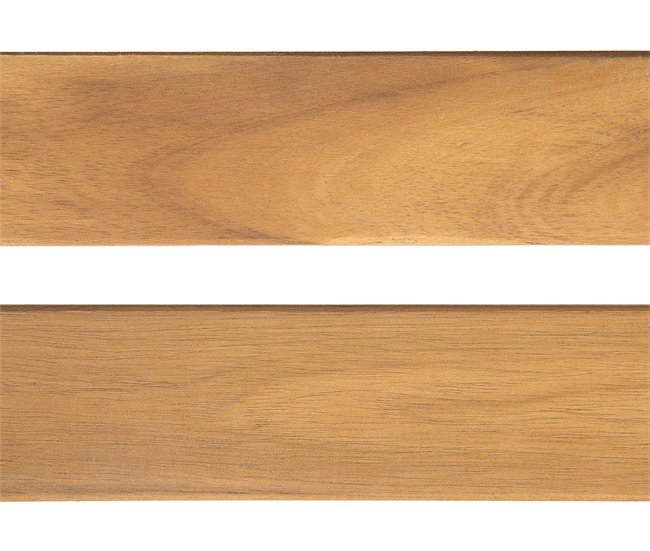 Beliani Banco Madera de acacia con certificado FSC® VIVARA 160x61 Azul Marino