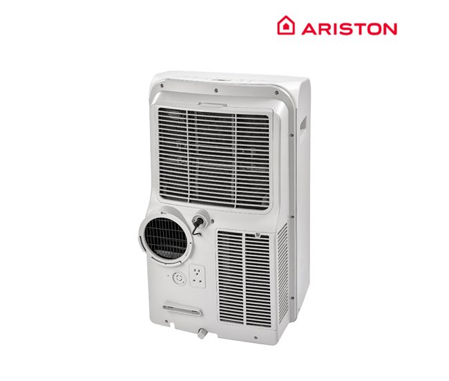 Aire acondicionado portatil, Ariston, Mobis Plus 10000, Clase Energetica +A Blanco Brillo