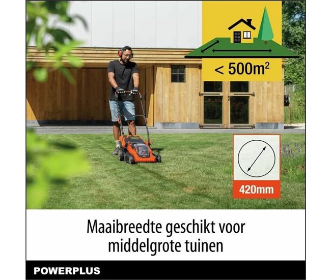 Cortacésped de Batería Powdpglws2 Multicolor