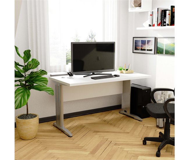 Escritorio BM-135 AKORD cajones 135x60 Blanco