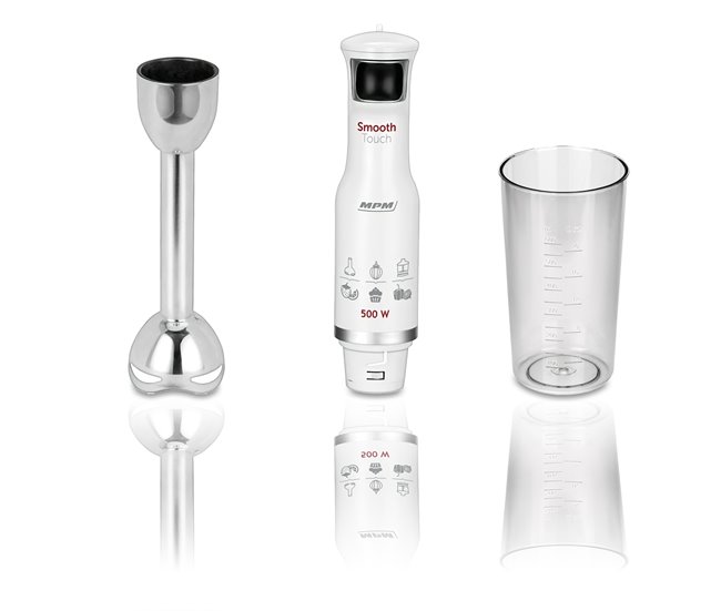 Batidora de mano MPM MBL-27 Blanco/ Gris