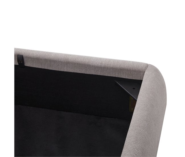 Cama WALDORF 150x190cm color beige Beige