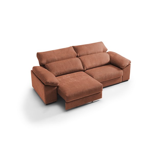Sofá 4 plazas XXL HIBA Terracota