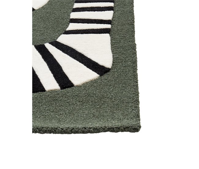 Beliani De pelo corto OKAPI Verde Oscuro