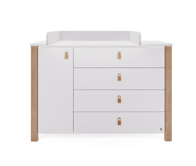 Cómodacon cambiador YappyÉtude 120 Blanco