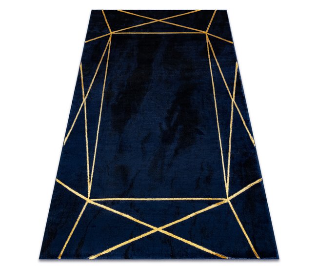Alfombra EMERALD exclusivo 1022 glamour 180x270 Azul