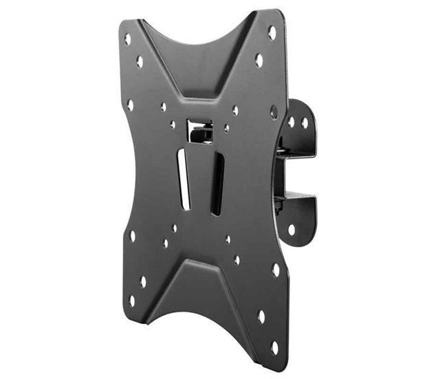 Soporte TV pared inclinable/orientable Kaorka Negro