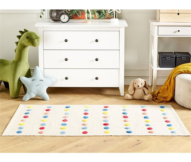 Beliani De pelo corto LELES Multicolor