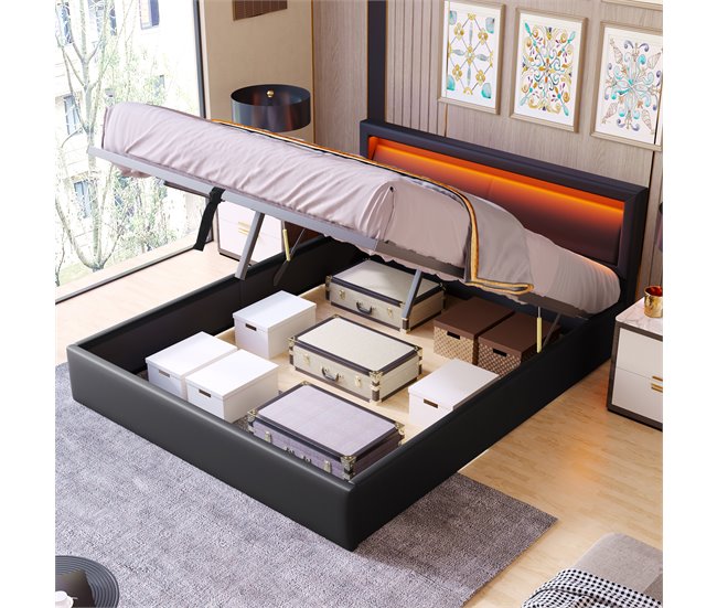 Canapés abatibles Negro