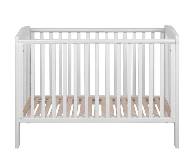 Cuna para bebé YappyQu con base ajustable Blanco