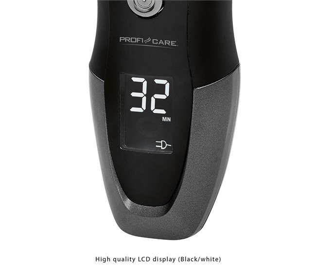 Afeitadora eléctrica Proficare HR 3012 Negro/ Gris