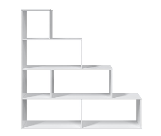 Estantería Librería Jaén 6 Huecos 145 Blanco