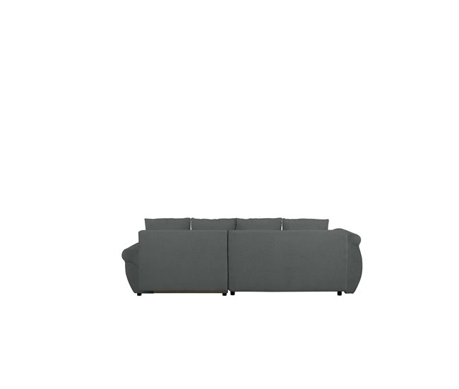 Chaise longue con cama y arcón EDEN Verde